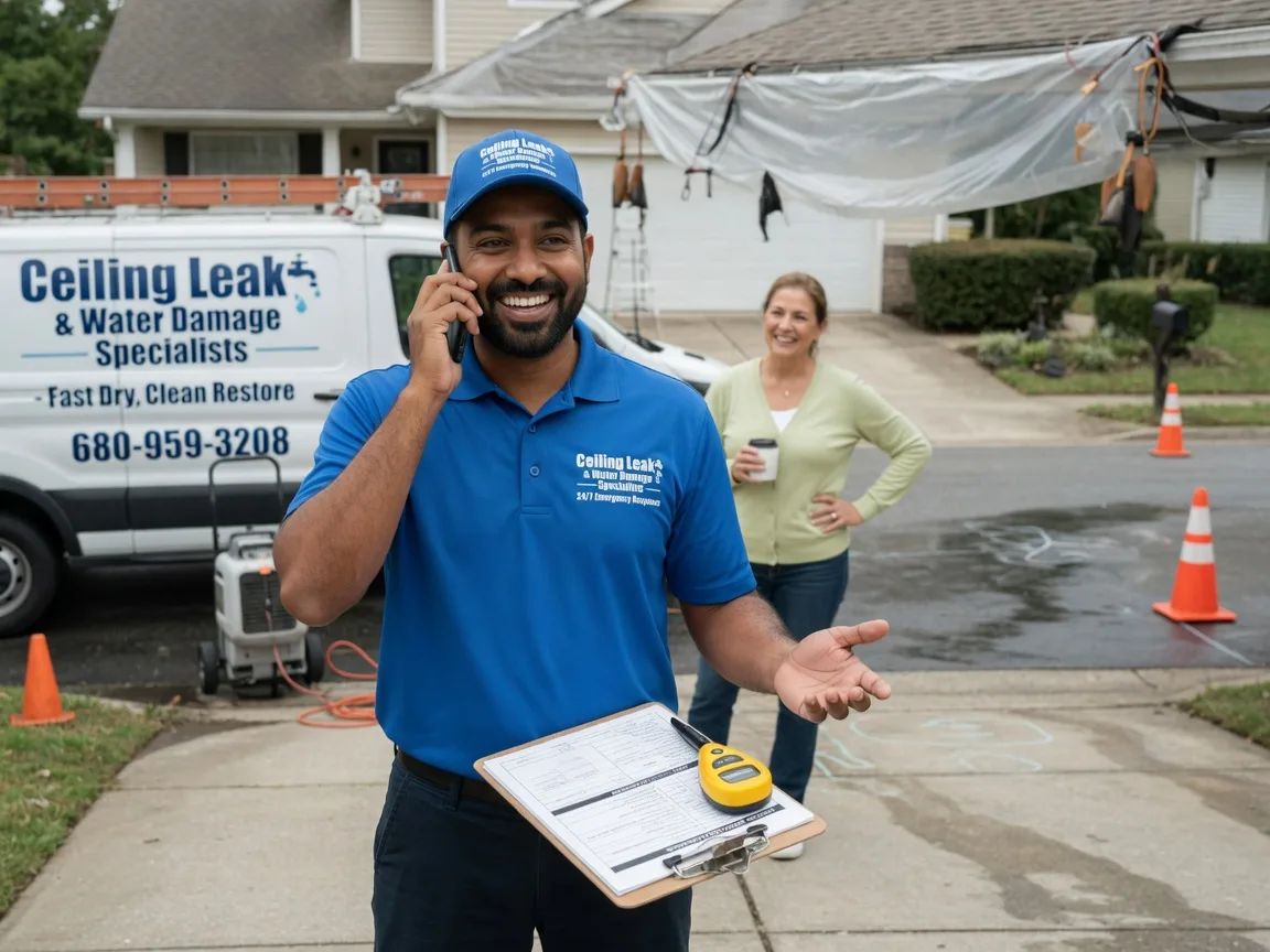 Ceiling Leak Cleanup Greenbackville, VA FAQs